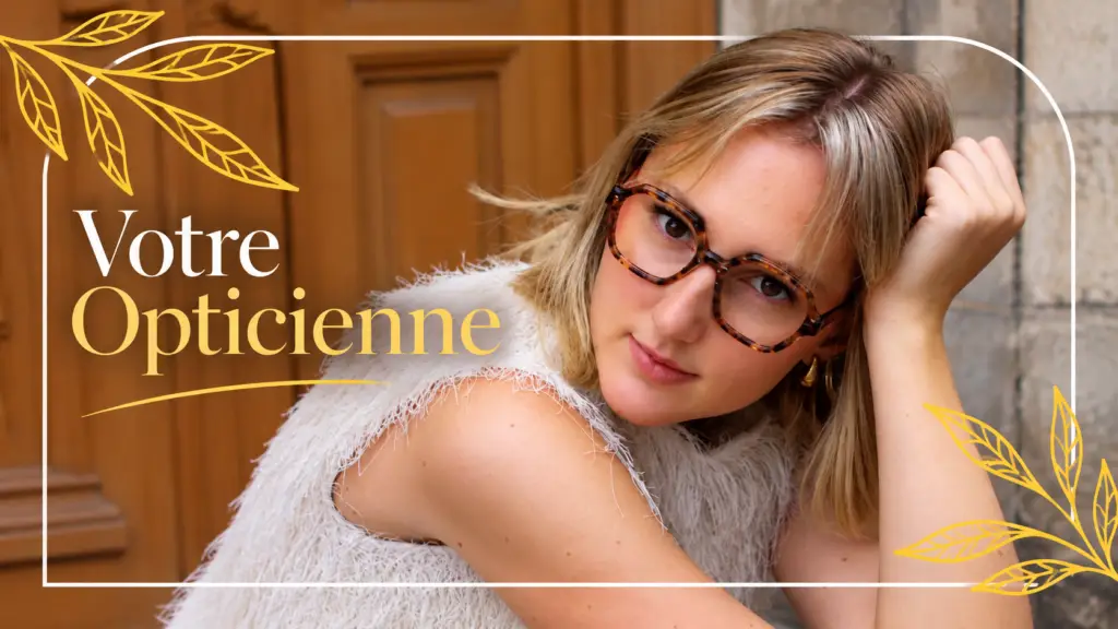 Monture de lunettes écologique en matière biosourcée chez Votre Opticienne à Clamart